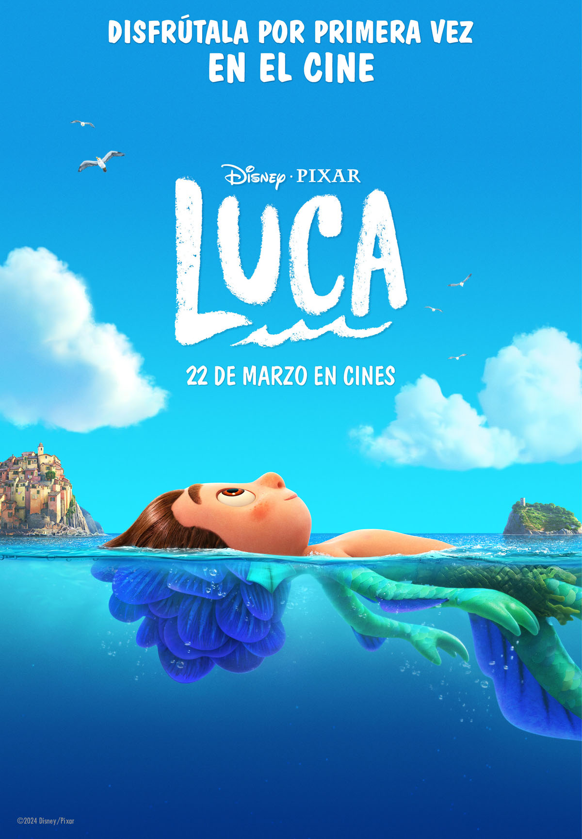Ficha, tráiler y póster de Luca (En cines por primera vez)