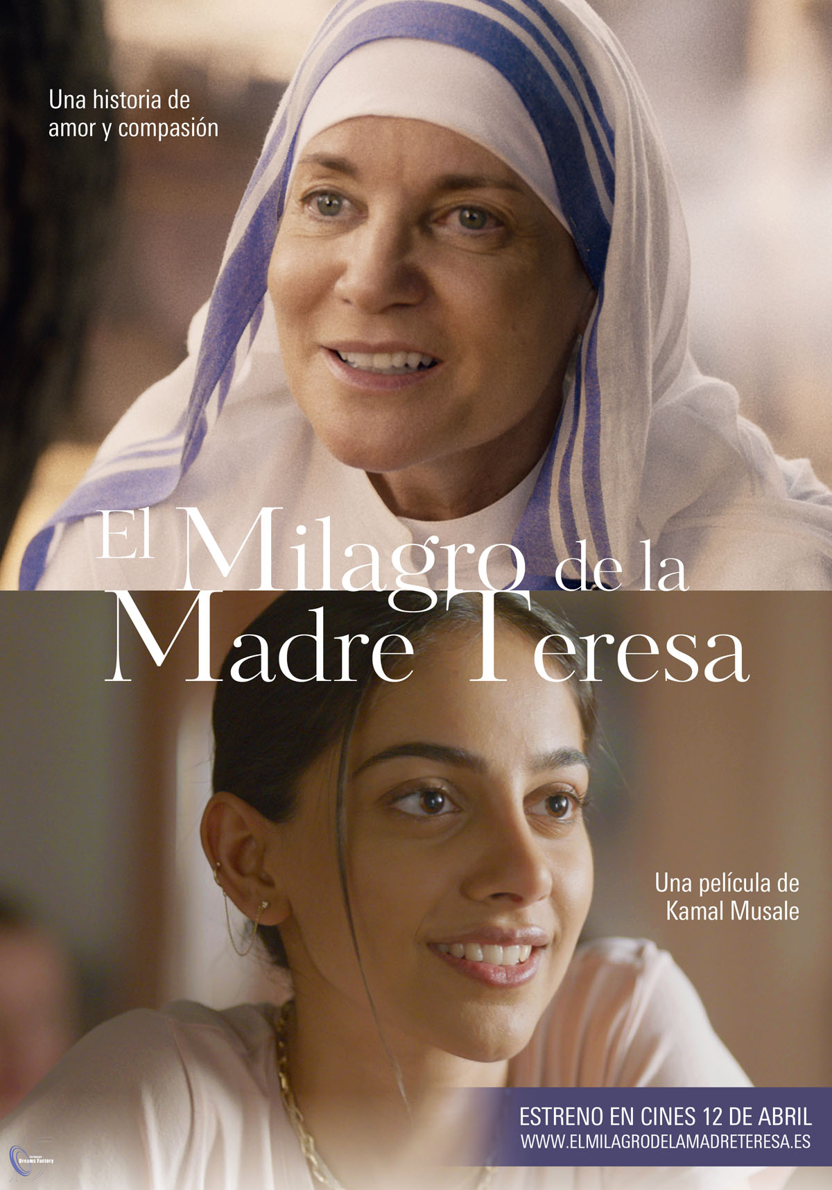 Ficha, tráiler y póster de El milagro de la Madre Teresa