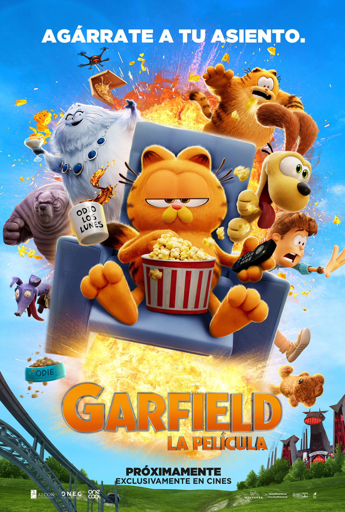 Ficha, tráiler y póster de Garfield