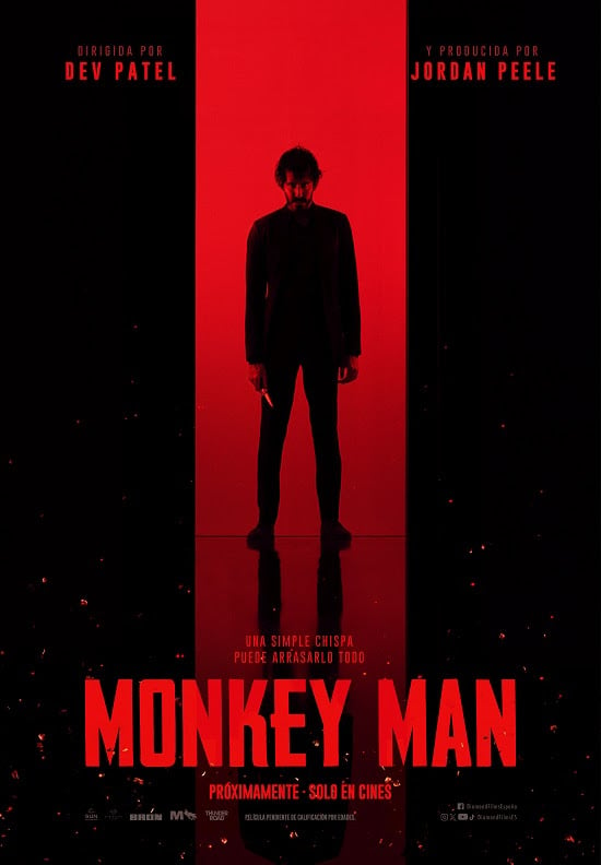 Ficha, tráiler y póster de Monkey Man