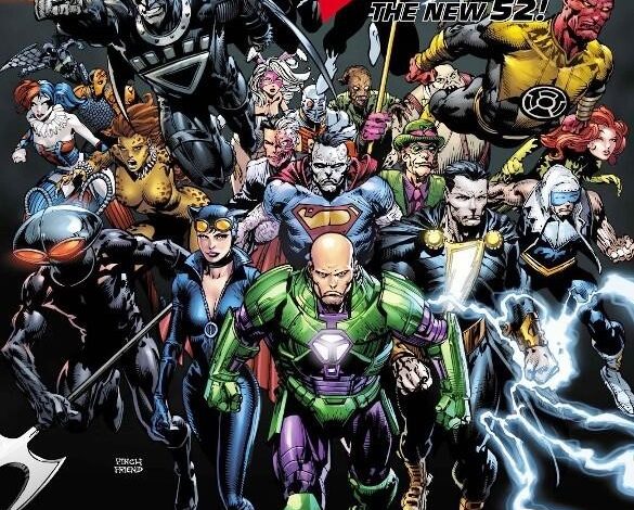 Portada oficial de Forever Evil 1