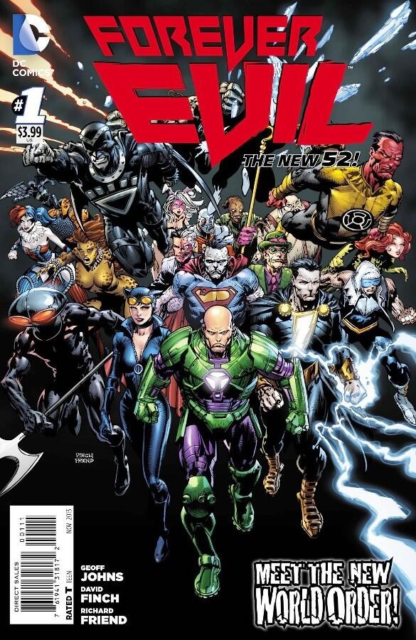 Portada oficial de Forever Evil 1