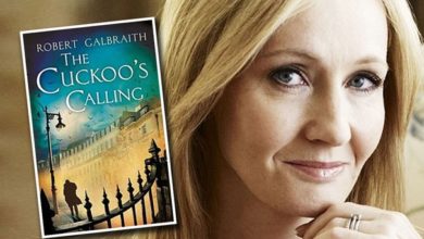 J.K. Rowling y su nuevo libro, "El canto del cuco"