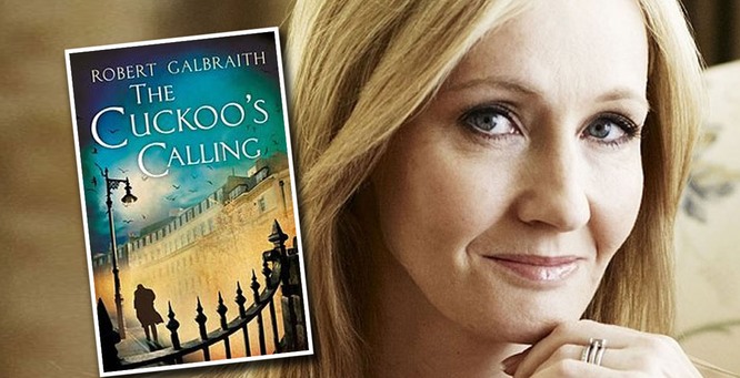 J.K. Rowling y su nuevo libro, "El canto del cuco"