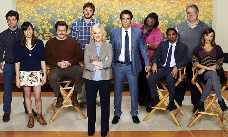 Protagonistas de "Parks and Recreation"