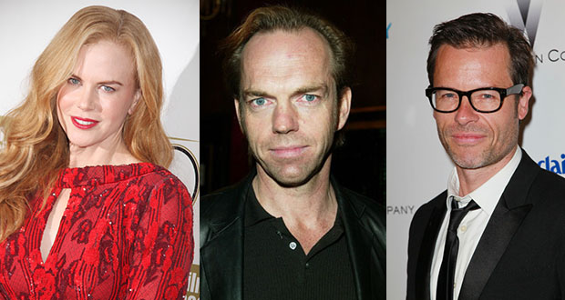 Nicole Kidman, Hugo Weaving y Guy Pearce