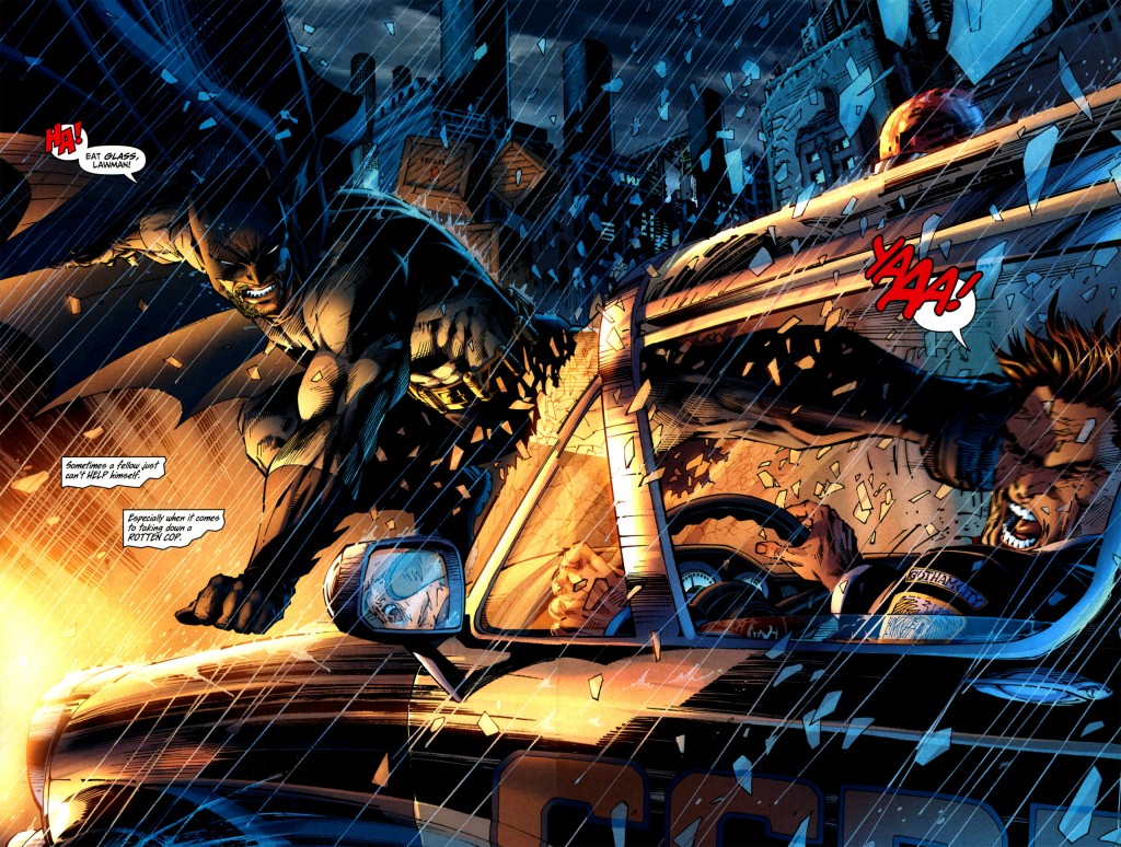 Impresionante Jim Lee y Scott Williams.