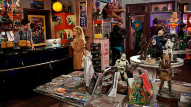 Tienda de cómics de The Big Bang Theory 7x13