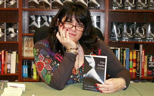 E.L. James, autora de "Cincuenta sombras de Grey"