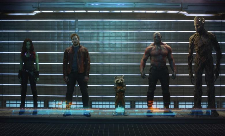 Protagonistas de "Guardianes de la Galaxia"