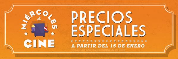 Promoción Miércoles al Cine