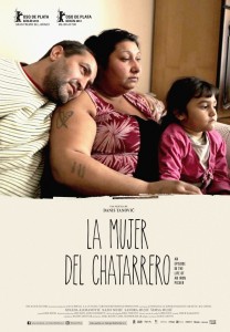 La mujer del chatarrero - Póster