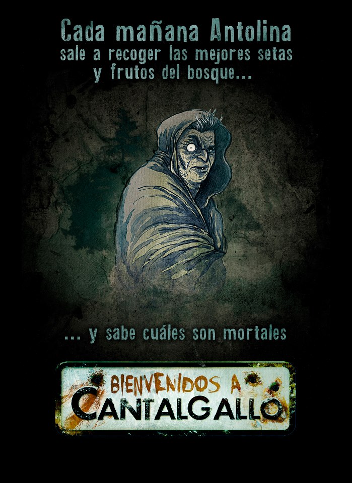 Los personajes que pululan por Cantalgallo son así de inquietantes...