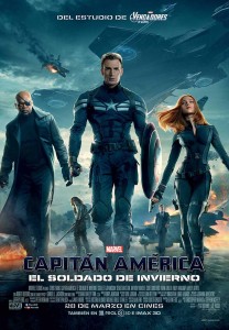 Póster en español de Capitán América: el Soldado de Invierno