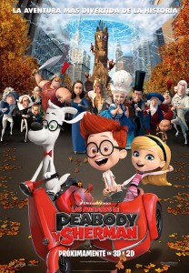 Póster de Las aventuras de Peabody y Sherman