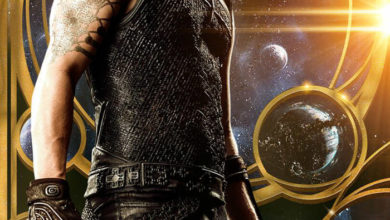 Chaning Tatum en póster de Jupiter Ascending