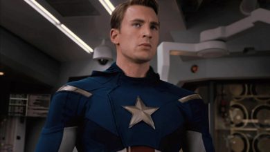 Chris Evans como el Capitán América
