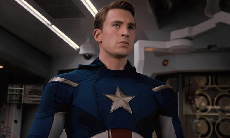 Chris Evans como el Capitán América