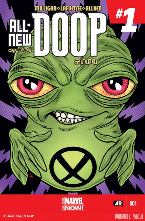 Portada de All-New Doop, obra de Mike Allred