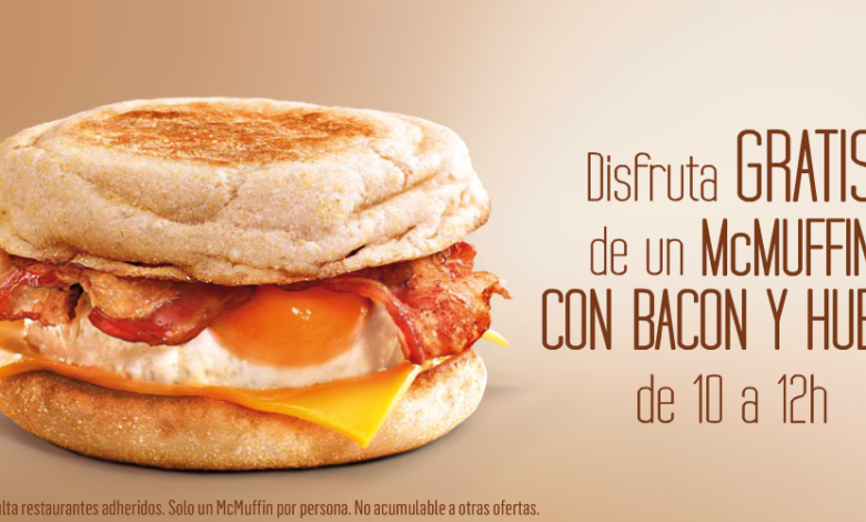 McMuffin con Bacon y huevo