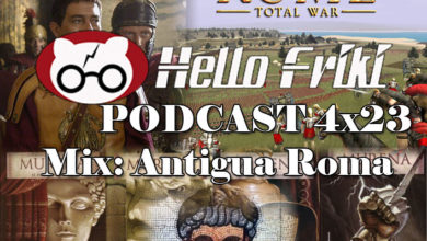 HF 4x23 Mix Antigua Roma: Espartaco, Rome, Yo, Claudio, Murena...