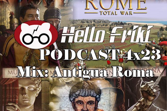 HF 4x23 Mix Antigua Roma: Espartaco, Rome, Yo, Claudio, Murena...