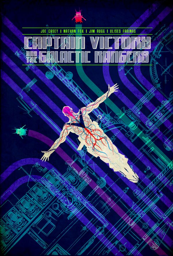 Captain Victory and the Galaxy Rangers núm.1 por Nathan Fox