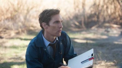 Matthew McConaughey como Rust Cohle de True Detective