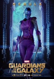 Nebula (Karen Gillan) en Guardianes de la Galaxia