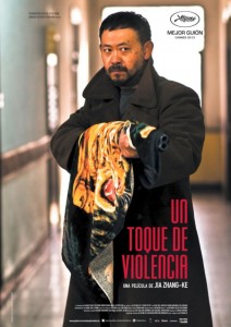 Un toque de violencia
