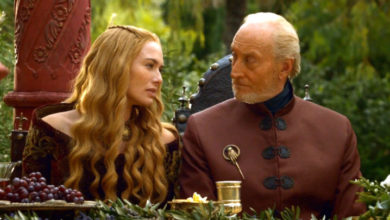 Charles Dance y Lena Headey en Juego de Tronos