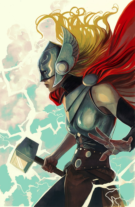 Portada de Thor#7, de Stephanie Hans