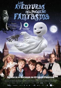Póster en español de Las aventuras del pequeño fantasma