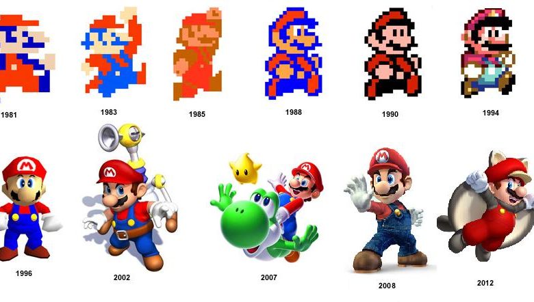 Mario Bros. a través de los años