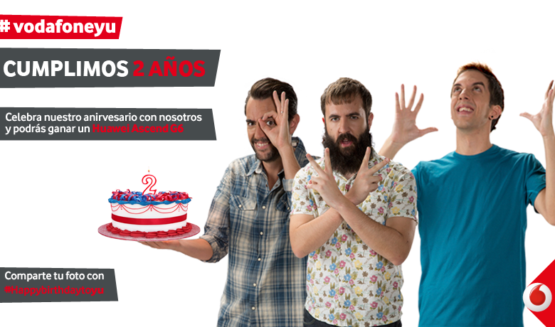 Vodafone Yu celebra dos años con un concurso de fotos