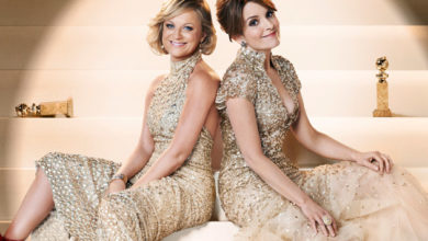 Tina Fey y Amy Poehler en los Globos de Oro
