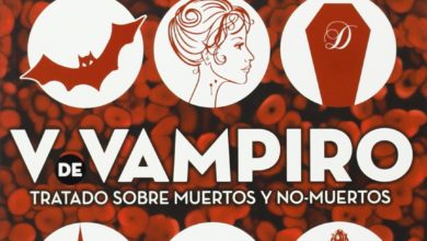 "V de vampiro. Tratado sobre muertos y no-muertos" de Miguel Ángel Linares