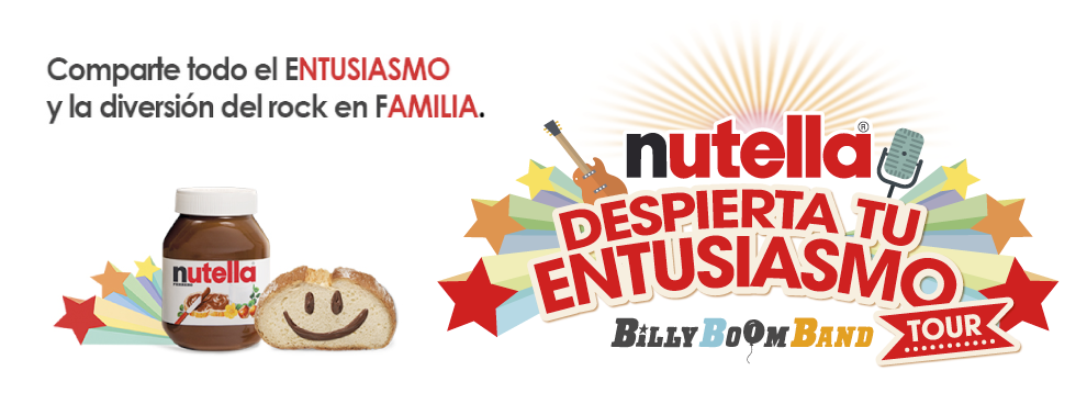 Nutella quiere hacer delicioso tu desayuno