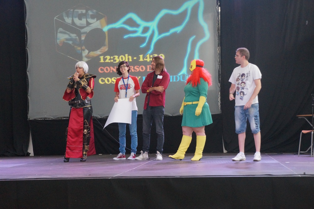 Ganadora del concurso Cosplayer Individual