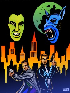 Vampiros y hombres-lobo en las calles de Nueva York