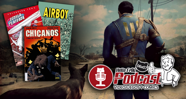 HF 6×07 Videojuegos y Cómics: Fallout 4, Tekken, Airboy...