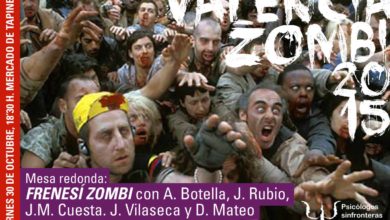 Mesa redonda "FRENESÍ ZOMBI" (Valencia Zombi Party 2015)