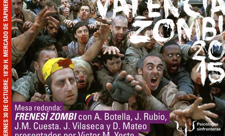 Mesa redonda "FRENESÍ ZOMBI" (Valencia Zombi Party 2015)