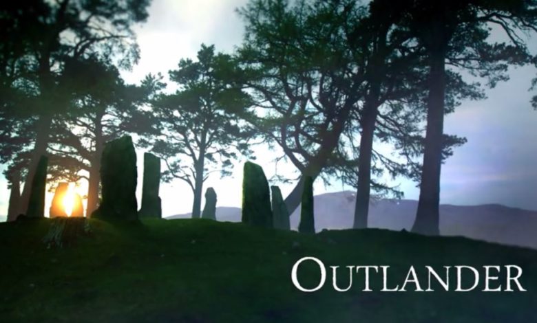 Cabecera de la primera temporada de "Outlander"