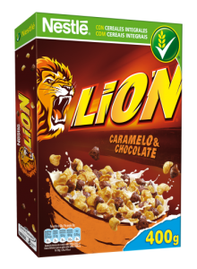 Cereales Lion ¡Placer Salvaje!