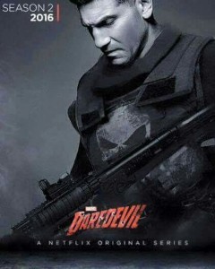 Póster de The Punisher en la temporada 2 de Daredevil