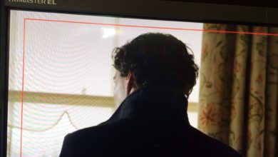 en el rodaje de la temporada 4 de Sherlock