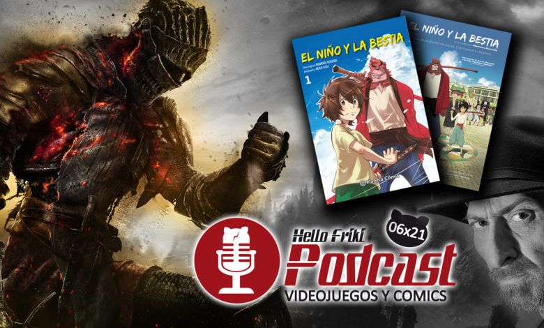 HF 6×21 Videojuegos y Cómics: Dark Souls 3, Frankmillerazo...