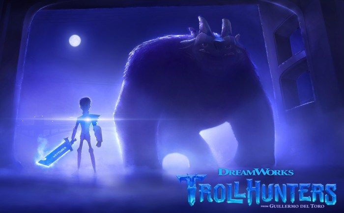 Imagen de "Trollhunters", serie animada de Guillermo del Toro