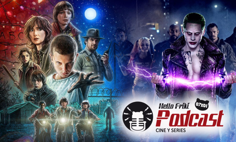 HF 7x01 Cine y Series: Escuadrón Suicida, Stranger Things, The Get Down...